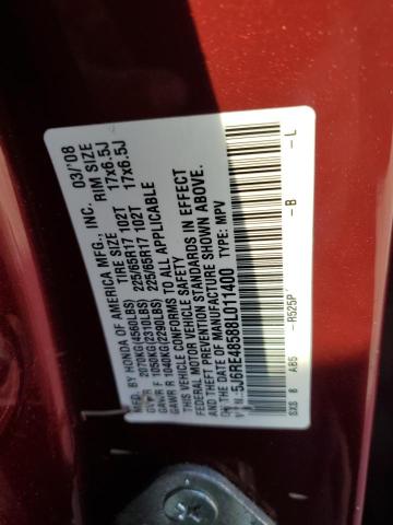 2008 HONDA CR-V EX #3297990032