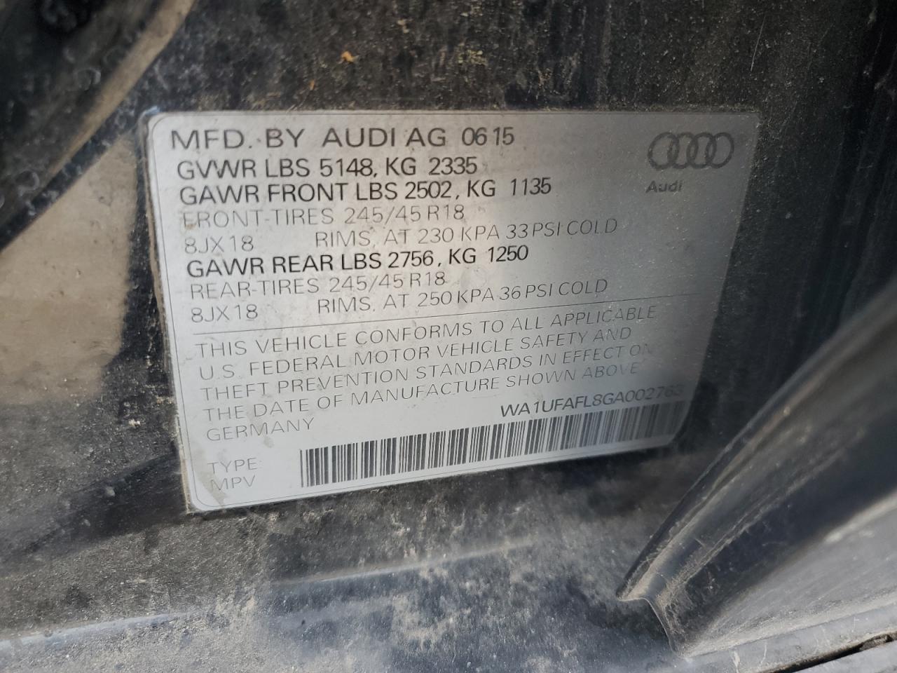 AUDI A4 ALLROAD PREMIUM PLUS