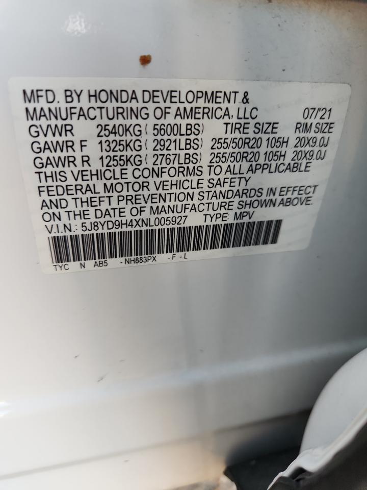 ACURA MDX TECHNOLOGY