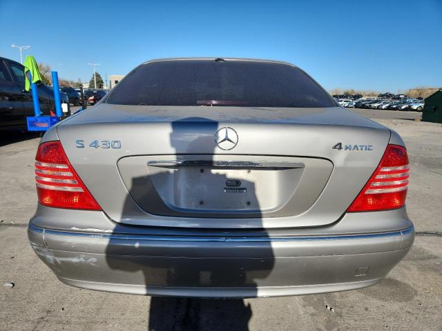 2004 MERCEDES-BENZ S 430 4MAT #3291766281
