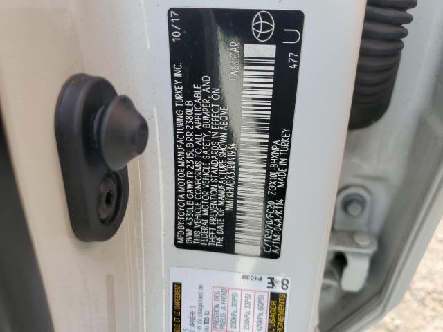 2018 TOYOTA C-HR XLE #3305307302