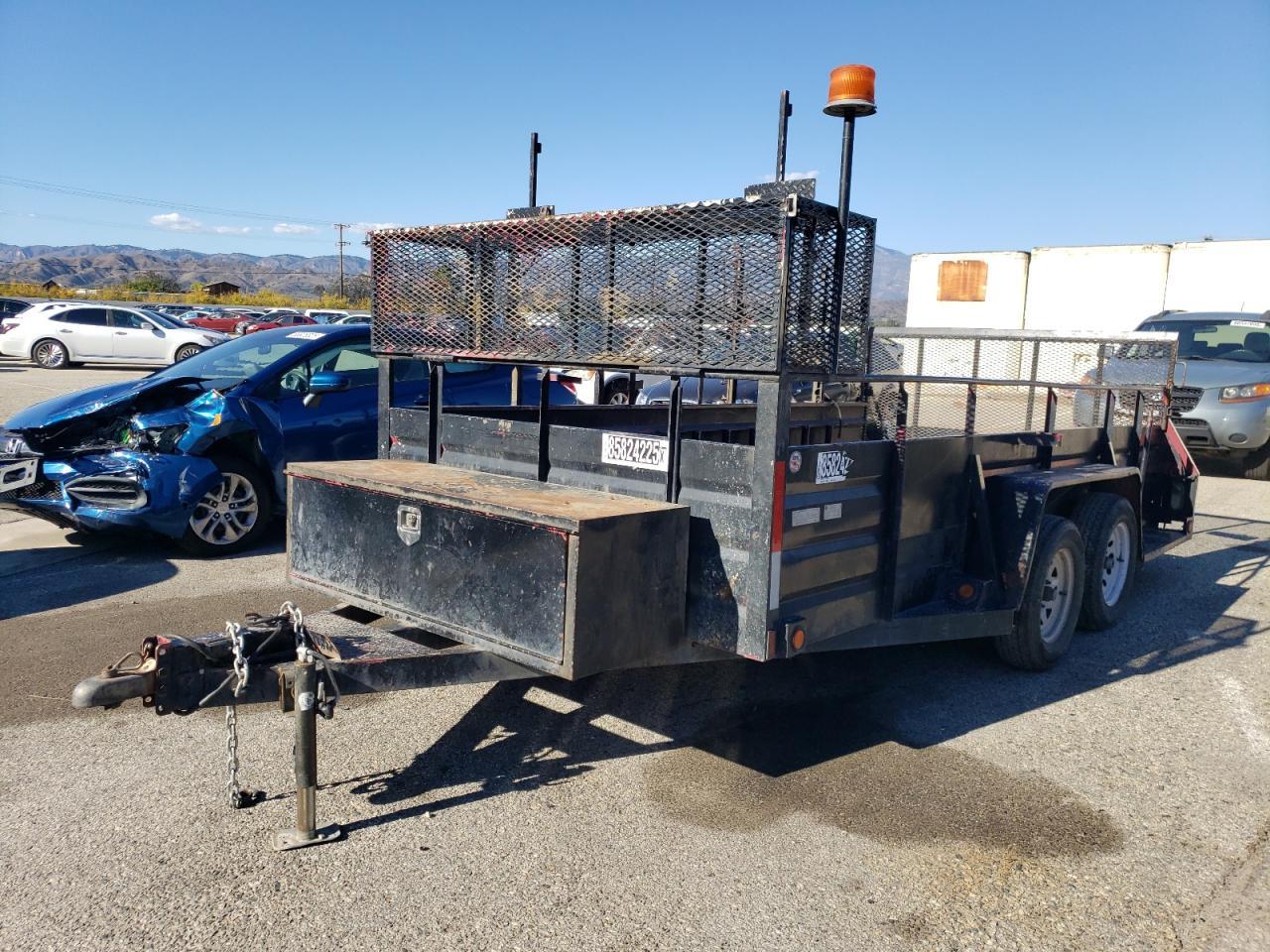 Lot #3317717102 2012 MARKSANMFG TRAILER