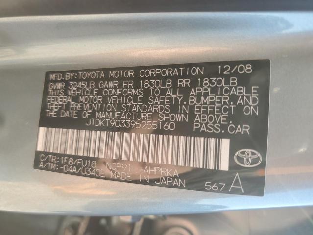 2009 TOYOTA YARIS #3283915393