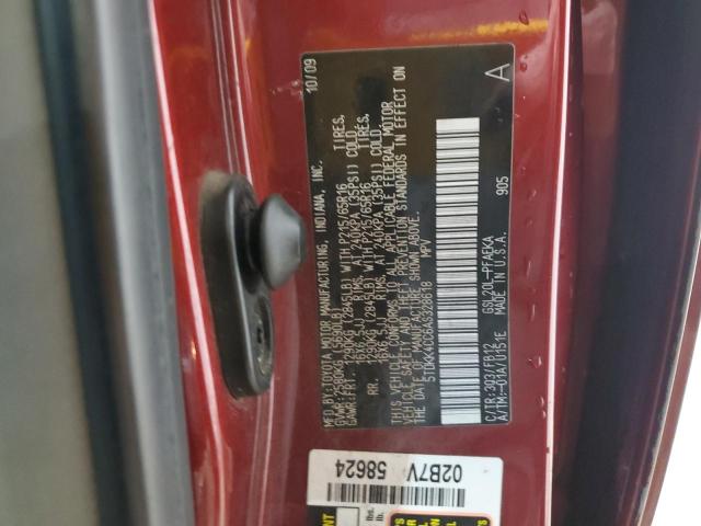 2010 TOYOTA SIENNA CE #3304523499