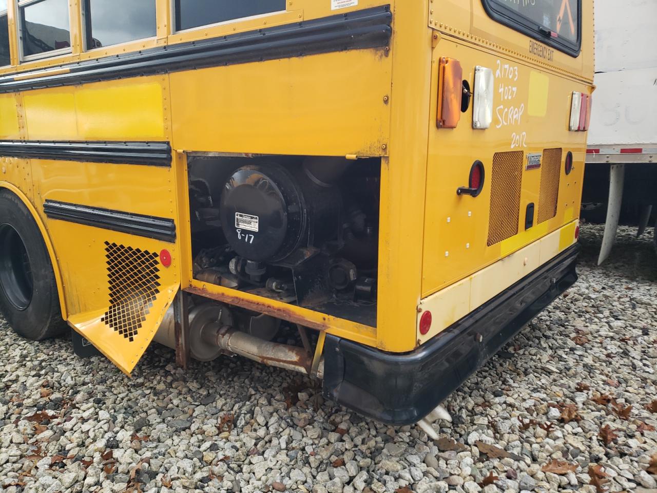 Lot #3278639962 2012 THOMAS SAF-T-LINER HDX