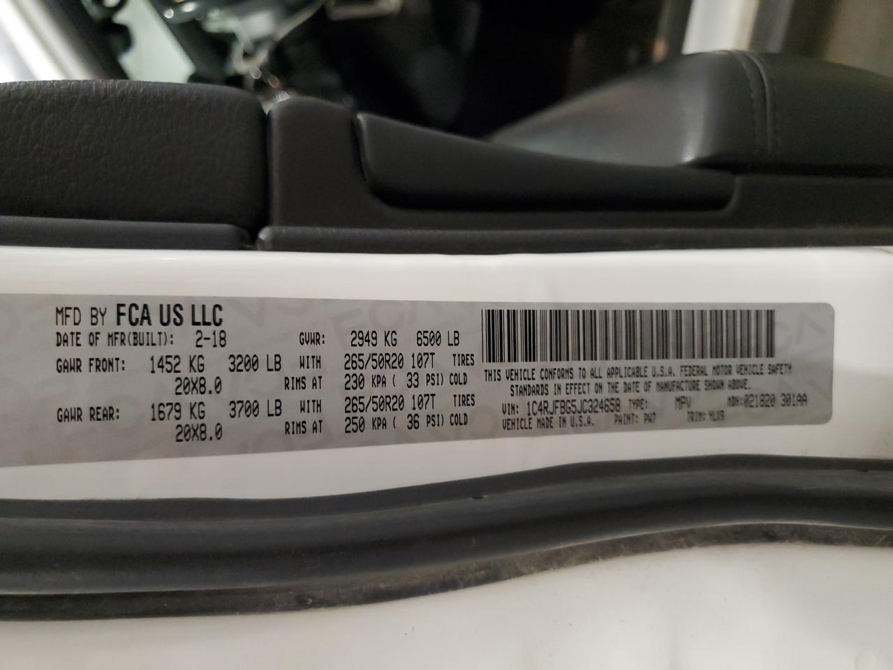 JEEP GRAND CHEROKEE LIMITED