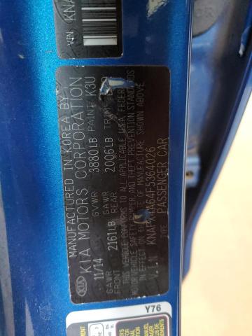 2015 KIA FORTE LX - KNAFX4A64F5364026