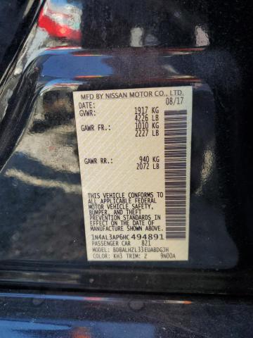 2017 NISSAN ALTIMA 2.5 #3292306277