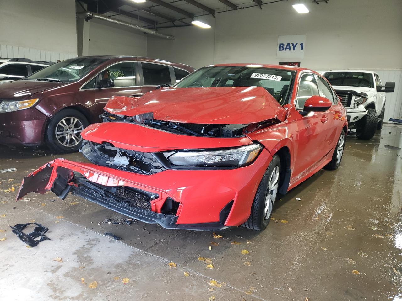 Lot #3291339207 2025 HONDA CIVIC LX