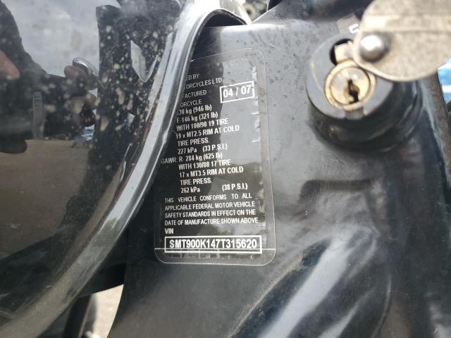 2007 TRIUMPH MOTORCYCLE BONNEVILLE - SMT900K147T315620