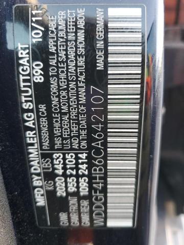 2012 MERCEDES-BENZ C 250 #3290389831