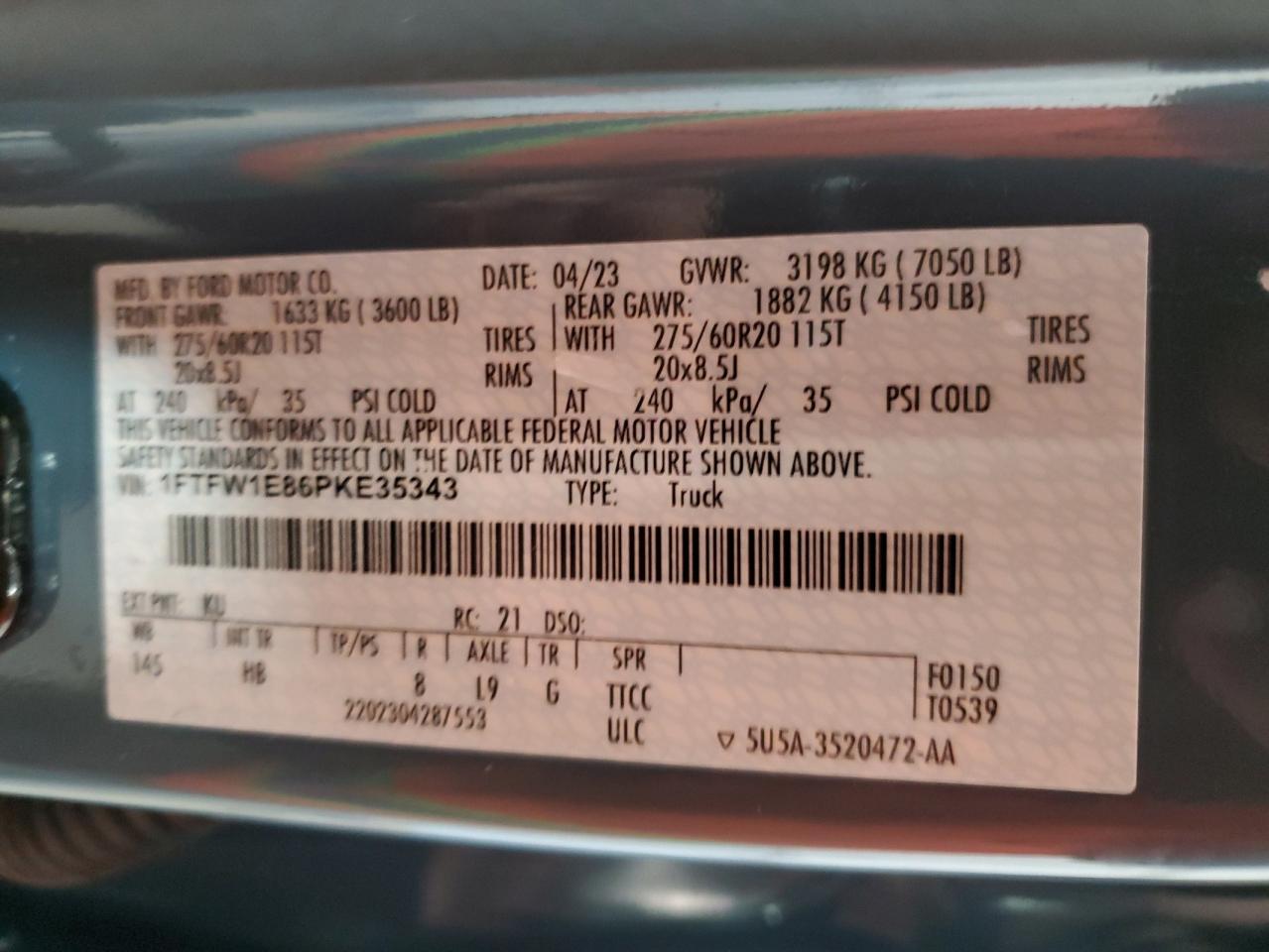 FORD F-150 SUPERCREW