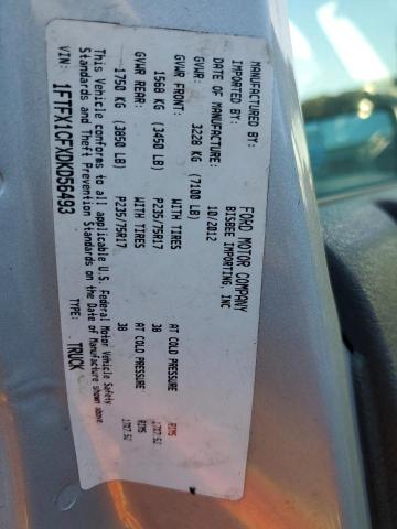 2013 FORD F150 SUPER - 1FTFX1CFXDKD56493