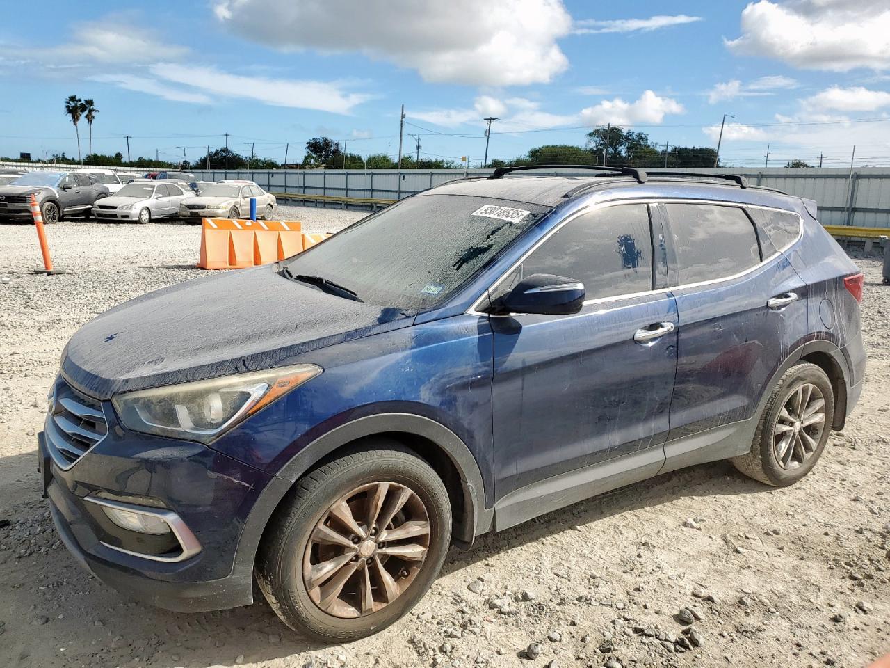 Lot #3302699105 2018 HYUNDAI SANTA FE S