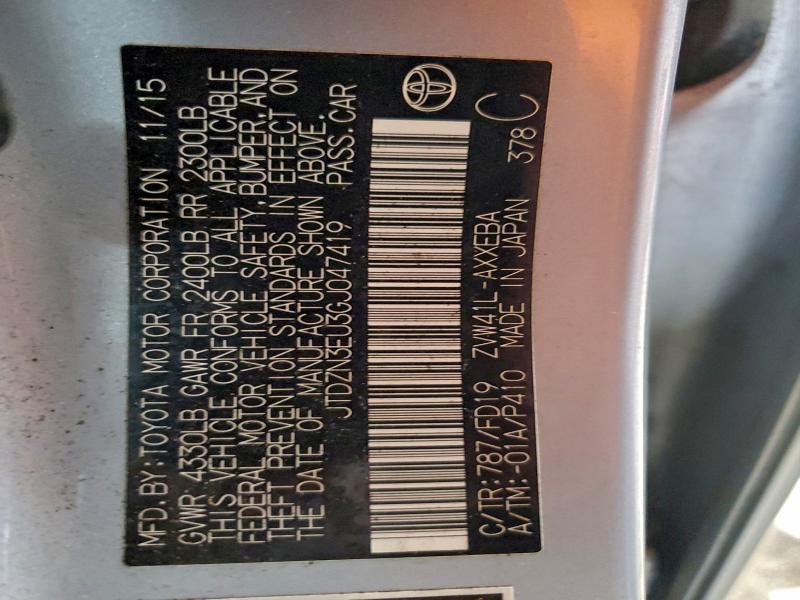 2016 TOYOTA PRIUS V #3304769958