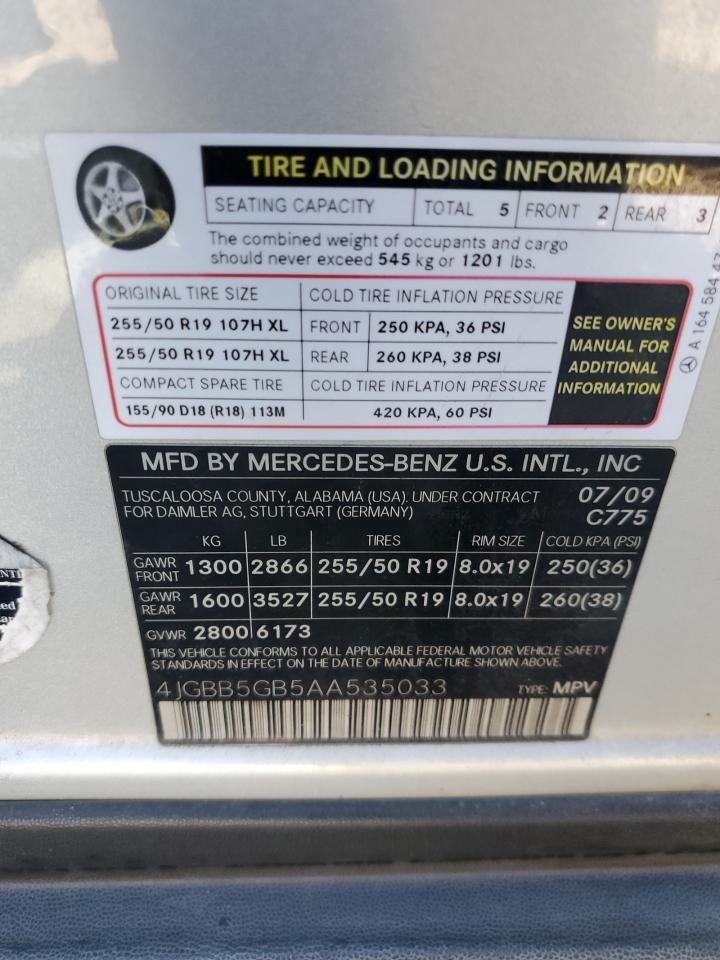 MERCEDES-BENZ M-CLASS 350