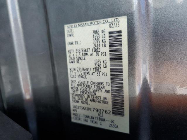 2023 NISSAN ROGUE S #3302913068