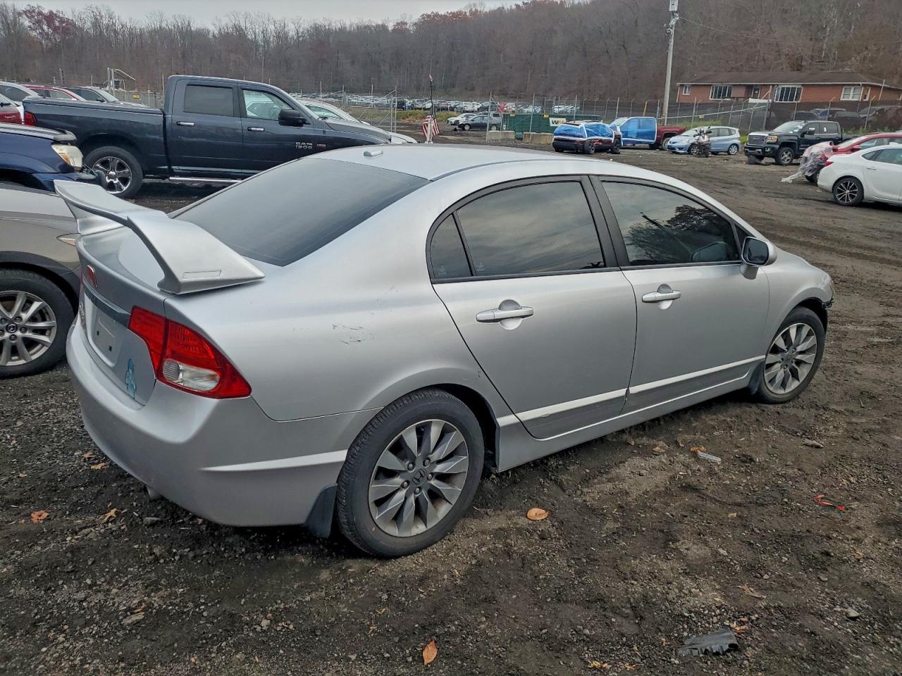 Lot #3304631947 2009 HONDA CIVIC EX