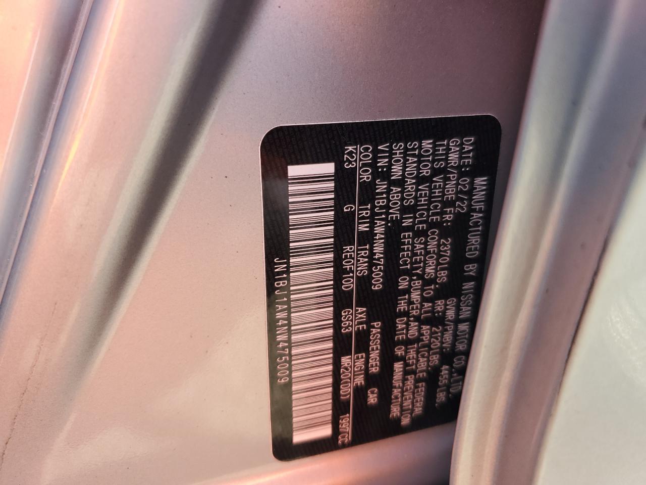 NISSAN ROGUE SPORT S