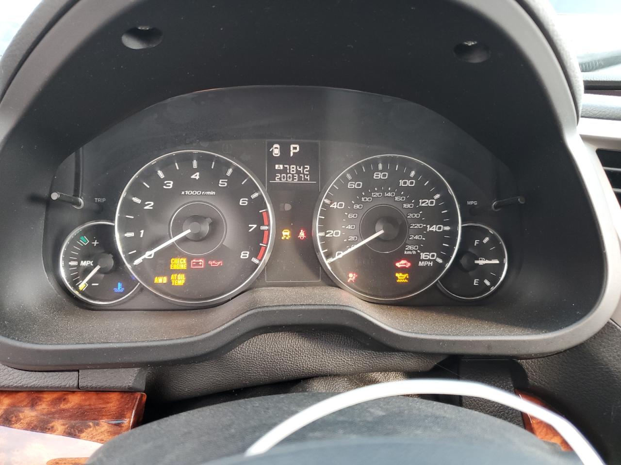 SUBARU LEGACY 3.6R LIMITED