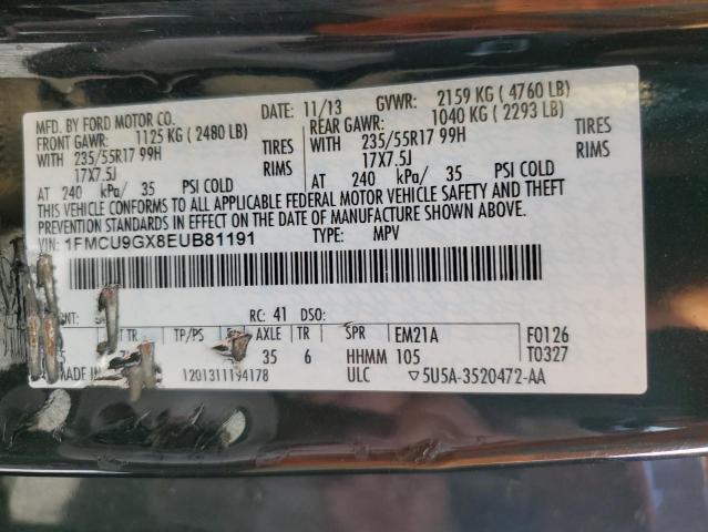 2014 FORD ESCAPE SE #3301608643