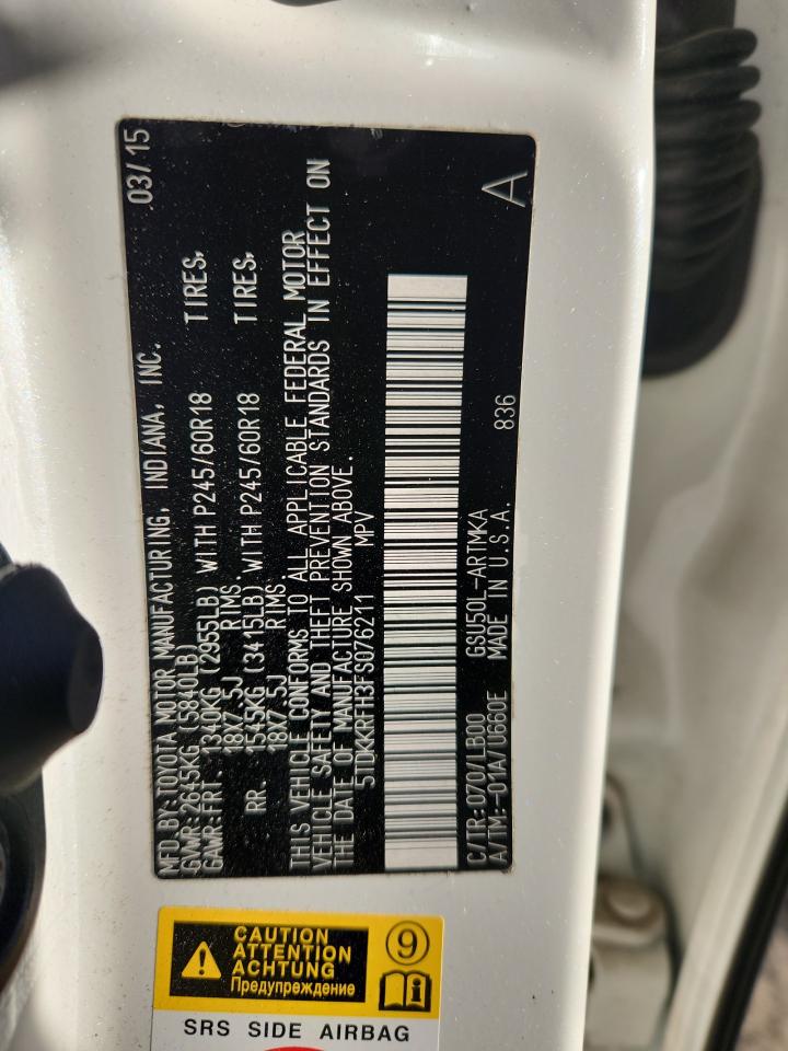 TOYOTA HIGHLANDER XLE