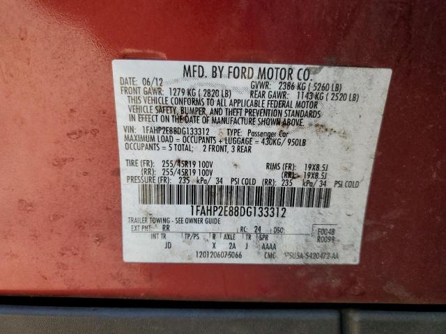 2013 FORD TAURUS SEL #3287592056