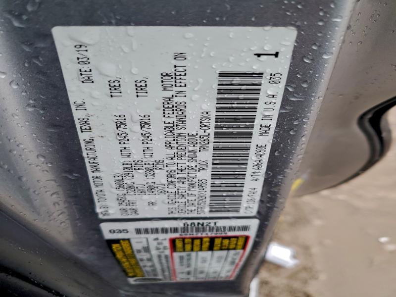 2019 TOYOTA TACOMA ACC #3302769343