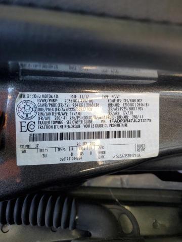 2018 FORD FOCUS BEV - 1FADP3R47JL213179