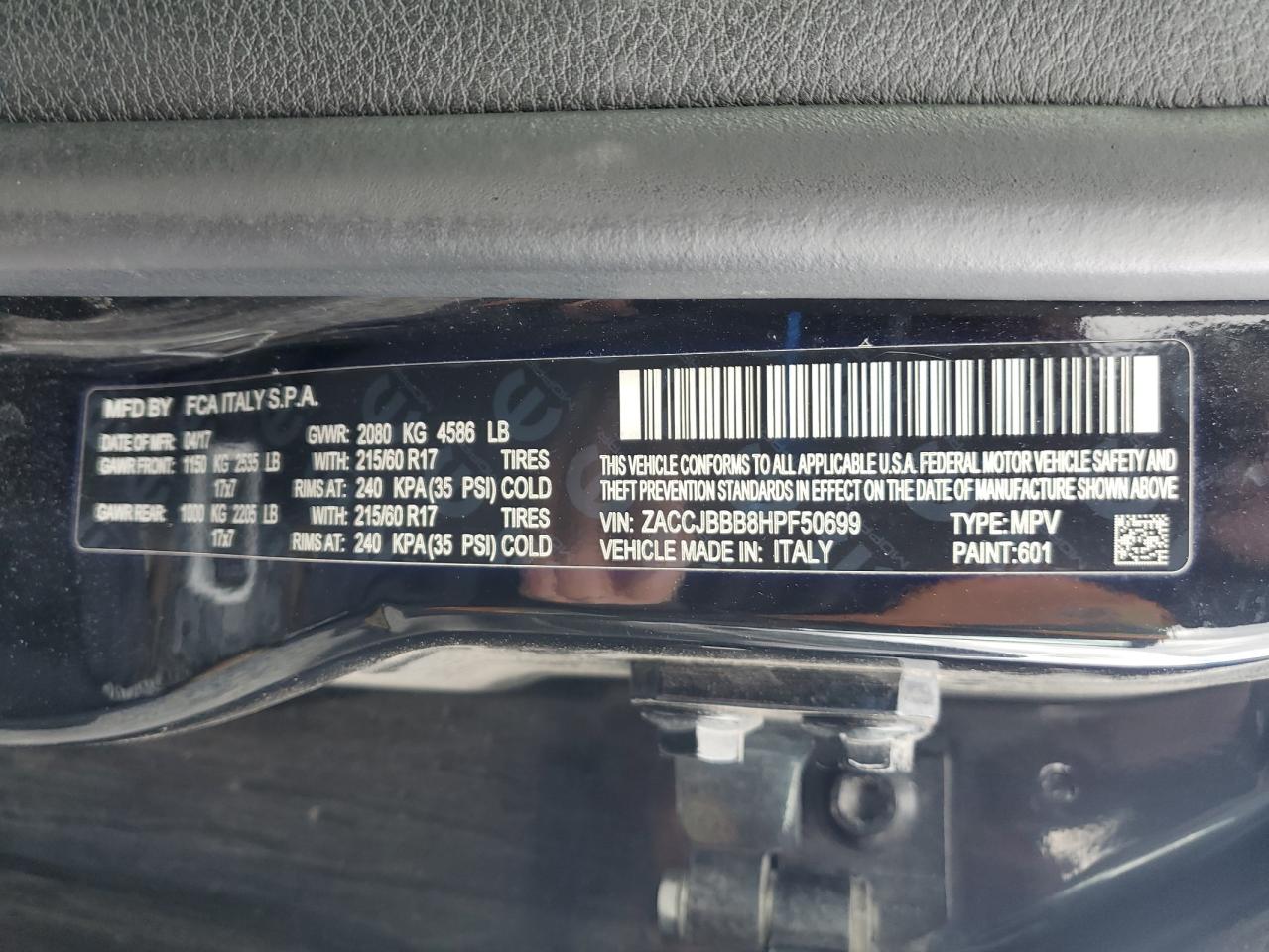 JEEP RENEGADE LATITUDE