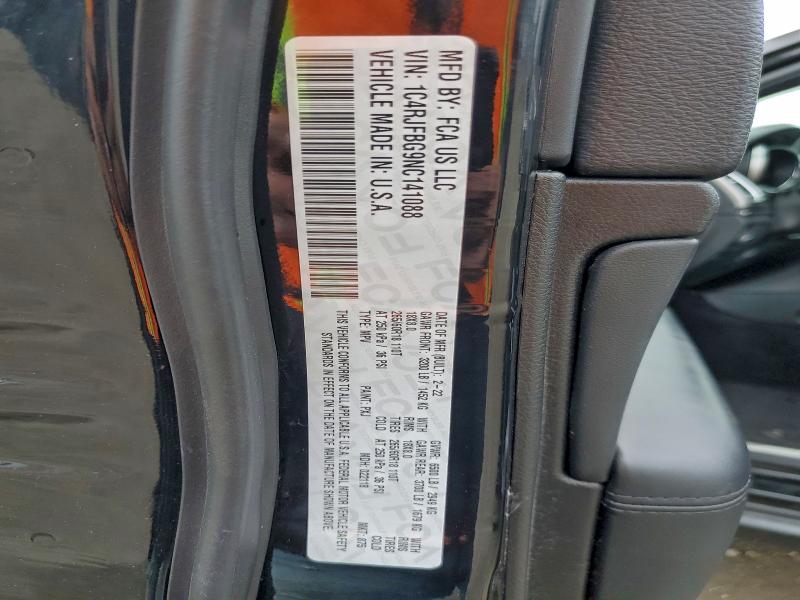 2022 JEEP GRAND CHER #3305427451