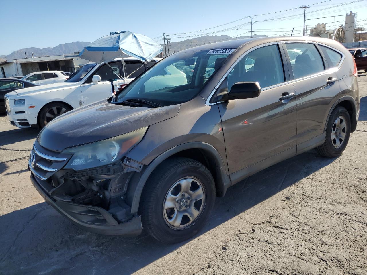 Lot #3302145121 2014 HONDA CR-V LX
