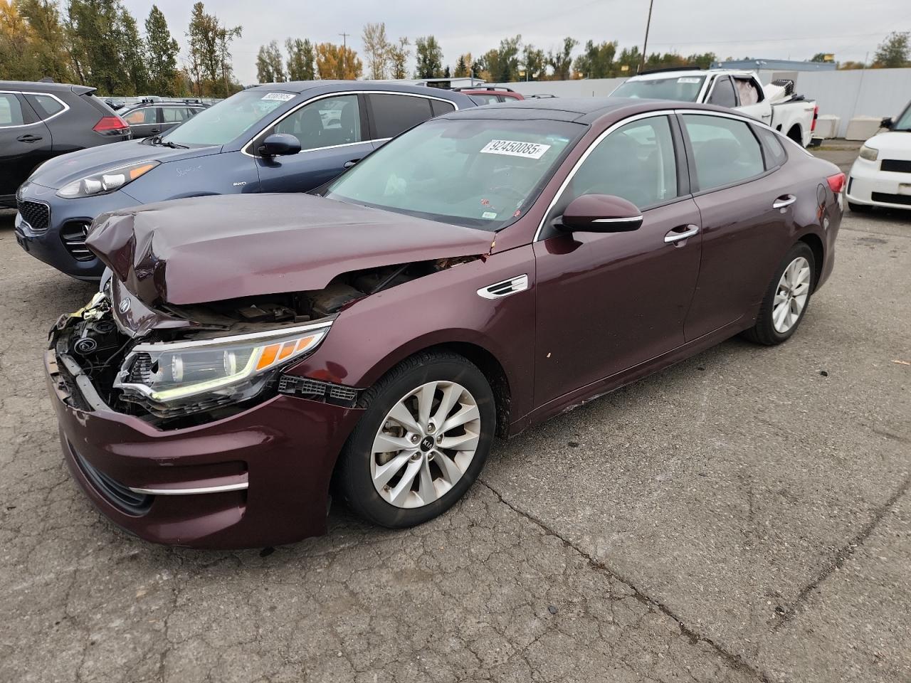 Lot #3291315134 2017 KIA OPTIMA EX