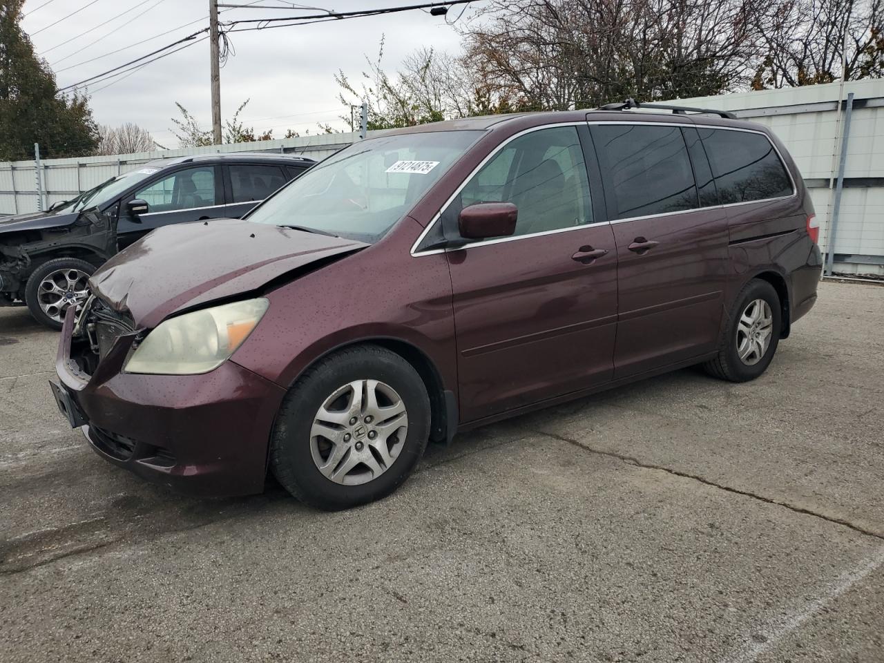 Lot #3302736040 2007 HONDA ODYSSEY EX