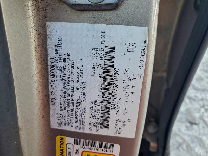 2016 FORD FUSION SE #3309255617