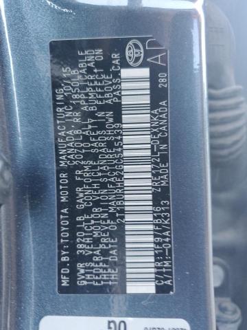 2016 TOYOTA COROLLA L #3291385175