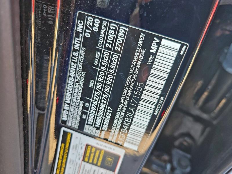 2020 MERCEDES-BENZ GLE 350 4M #3297996041