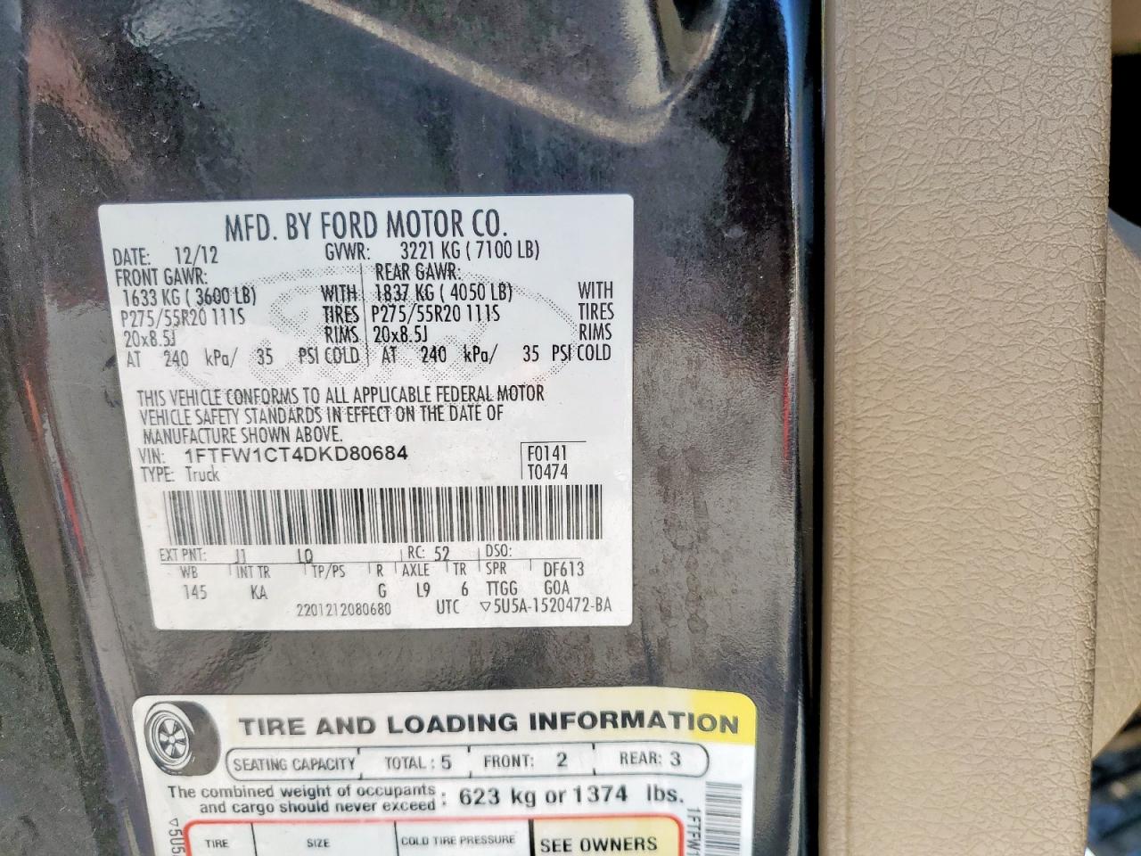 FORD F-150 SUPERCREW