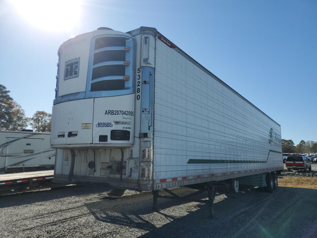 Lot #3287563316 2020 GREA REEFER TRL