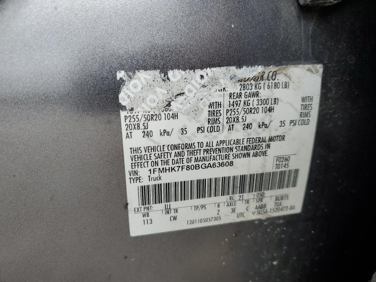 FORD EXPLORER LIMITED