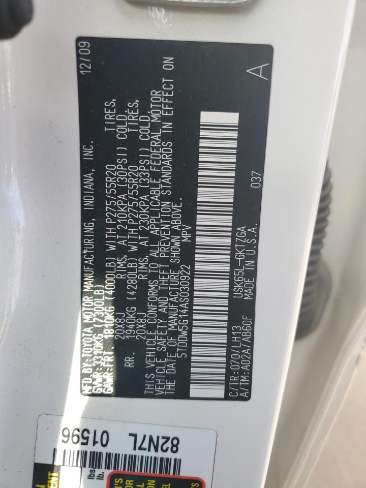 TOYOTA SEQUOIA PLATINUM