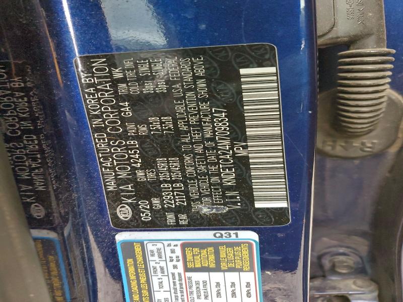 2021 KIA SELTOS SX #3310353006