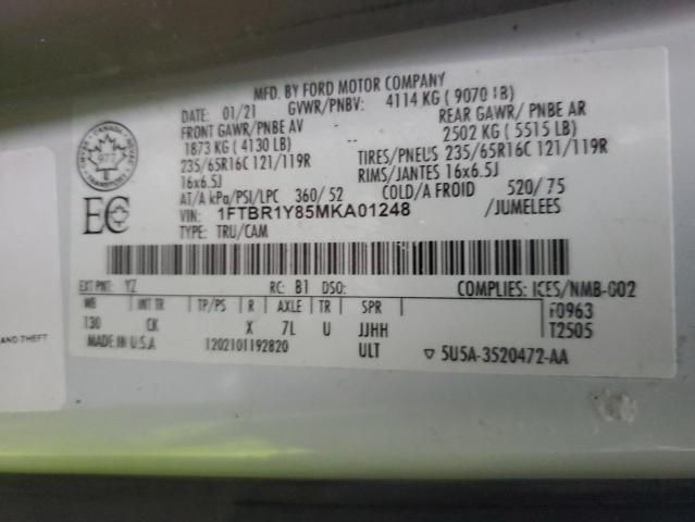 2021 FORD TRANSIT T- #3311624248