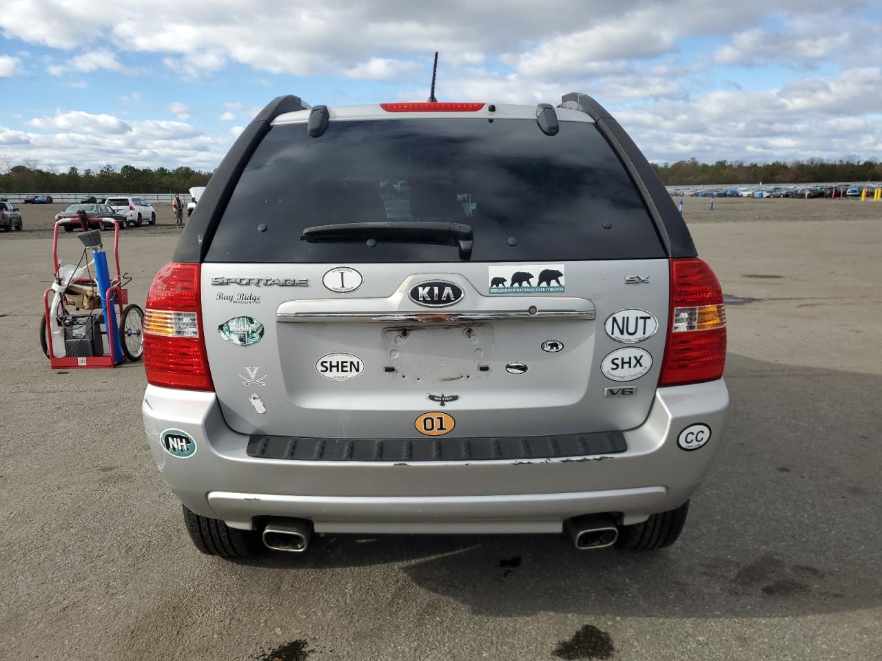 Lot #3304519458 2007 KIA SPORTAGE E