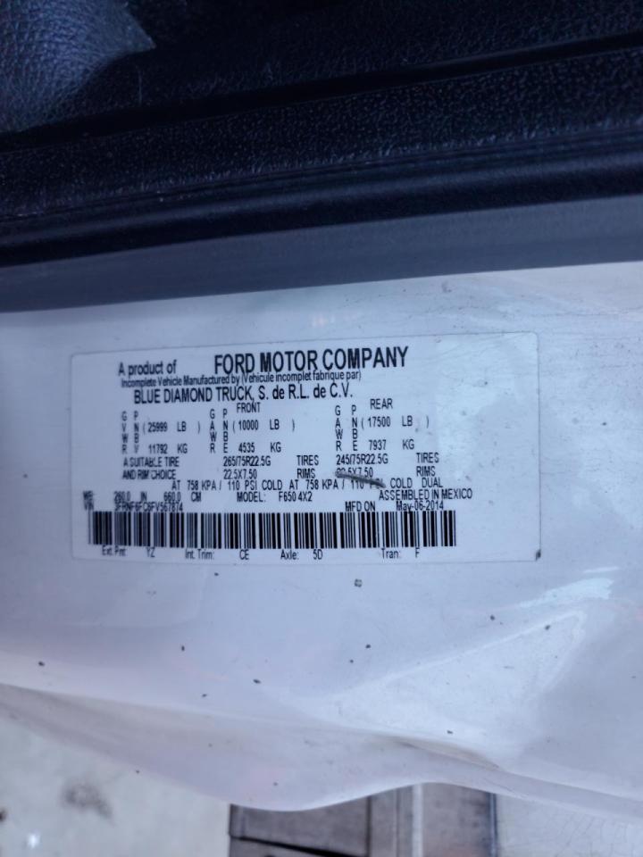 FORD F650 SUPER DUTY