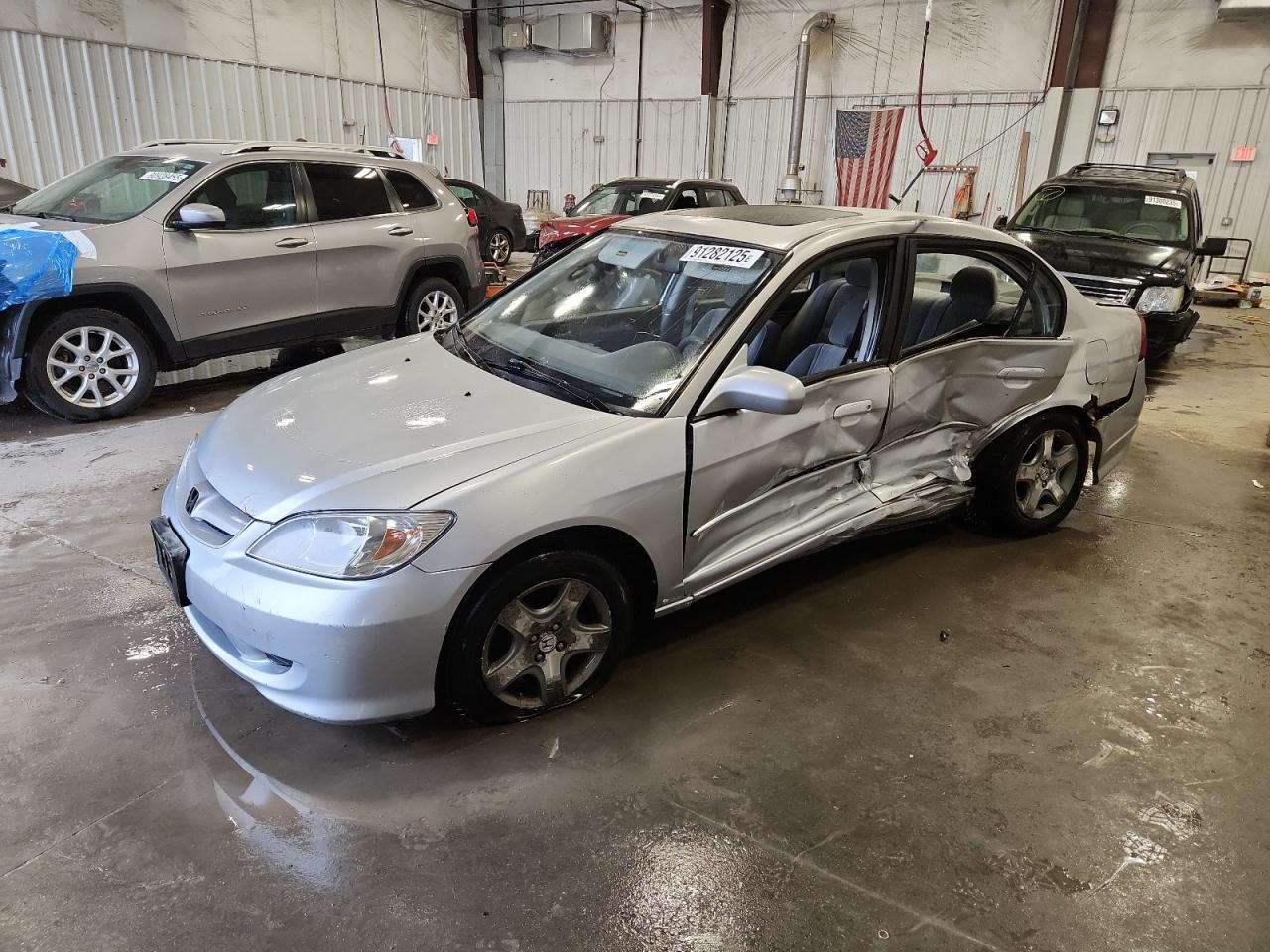 Lot #3311592771 2004 HONDA CIVIC EX