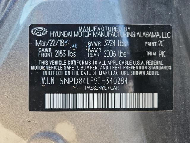 2018 HYUNDAI ELANTRA SE - 5NPD84LF9JH340284