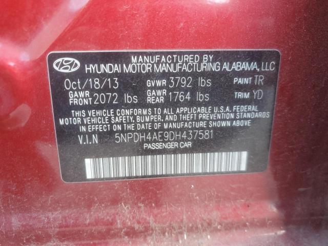 2013 HYUNDAI ELANTRA GL #3301847402
