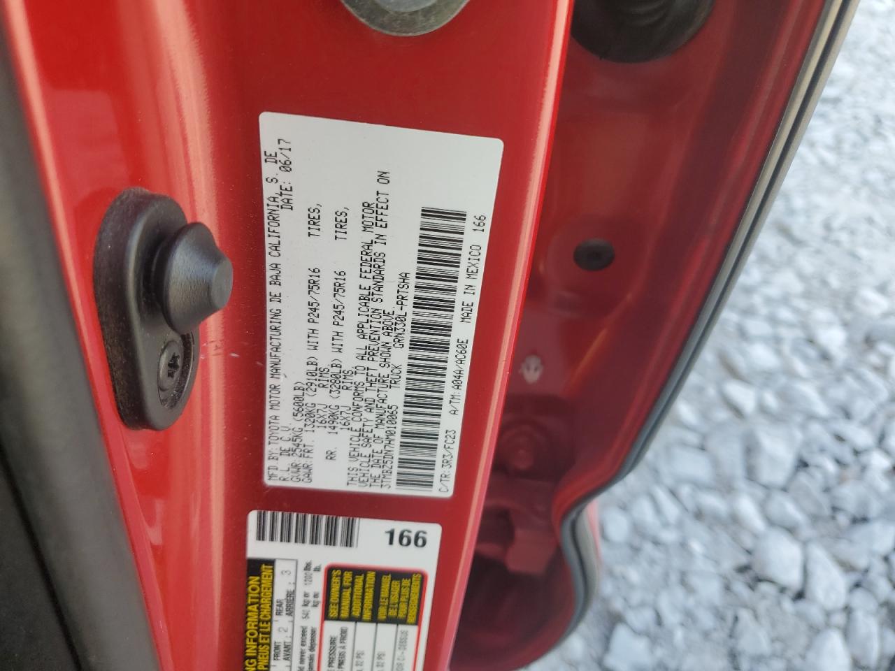 TOYOTA TACOMA DOUBLE CAB