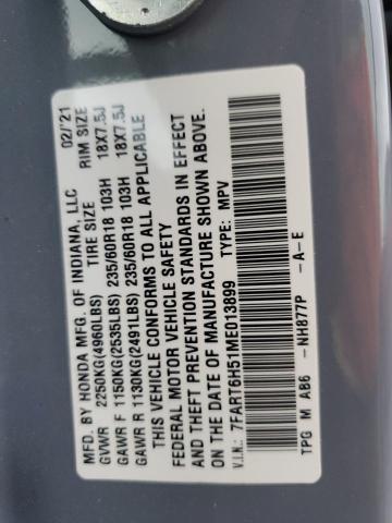 2021 HONDA CR-V EX #3286741289